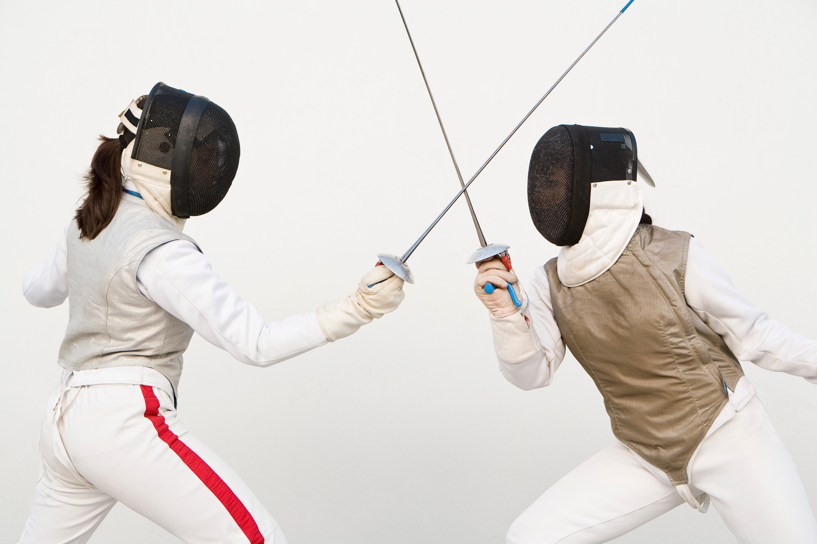 Women fencing