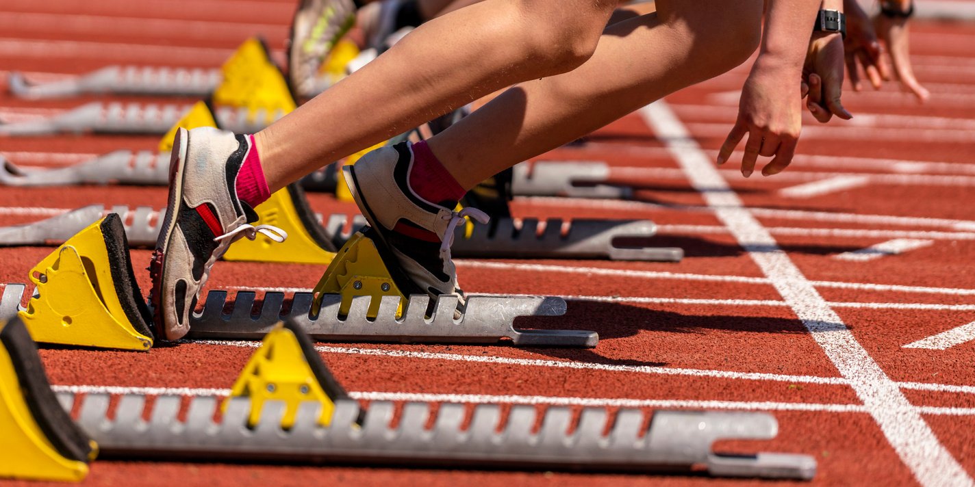 sprint start in track and field